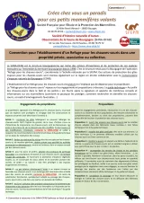 Convention "Refuge pour les Chauves-souris"