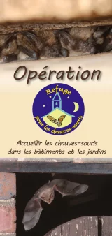 Plaquette "Refuge pour les Chauves-souris"