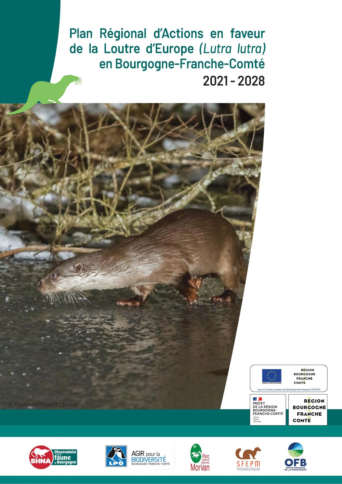 Couverture du PRA Loutre d'Europe