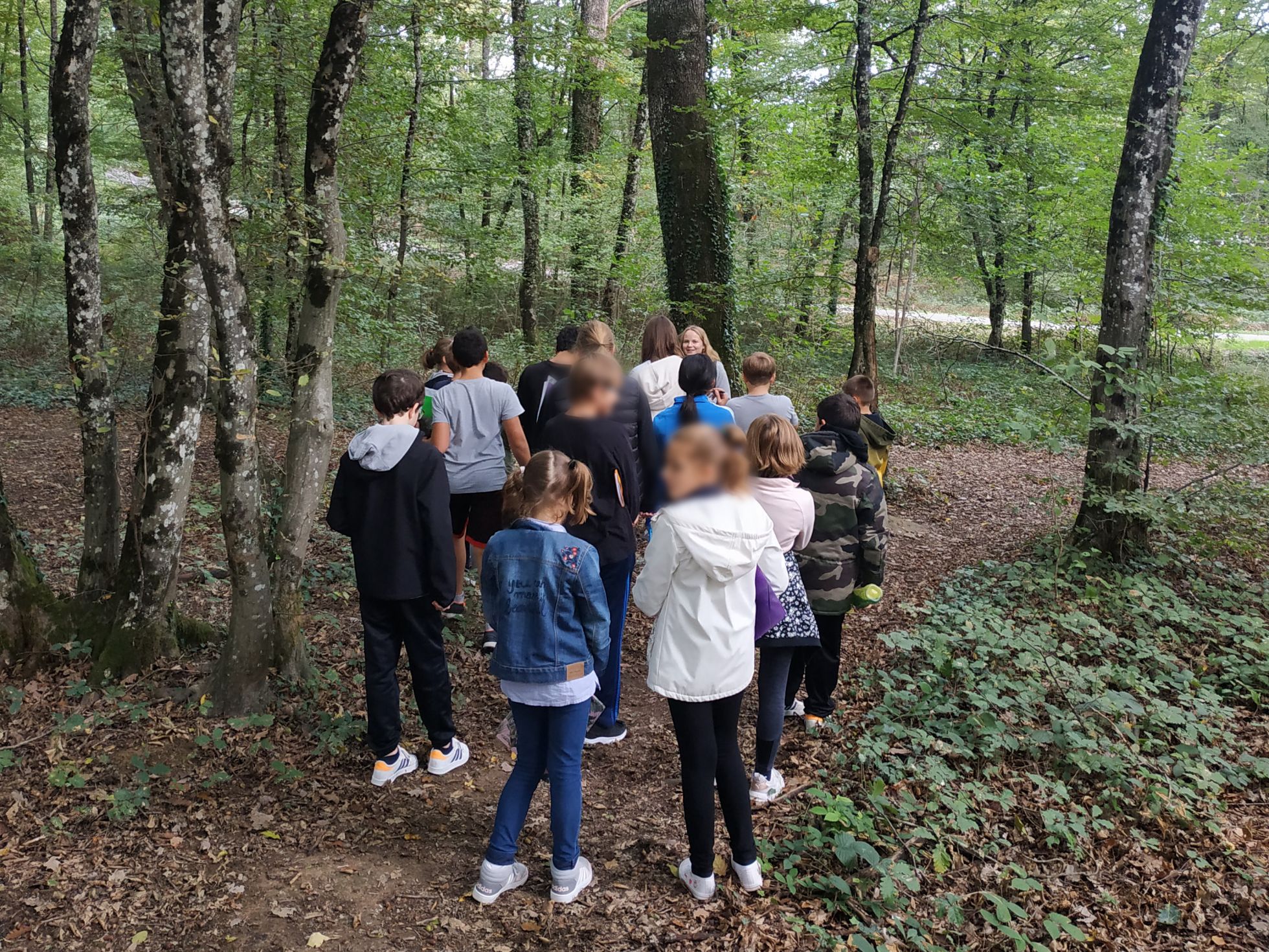 Les élèves du collège Jean Rostand à la découverte de leur Aire Terrestre Éducative